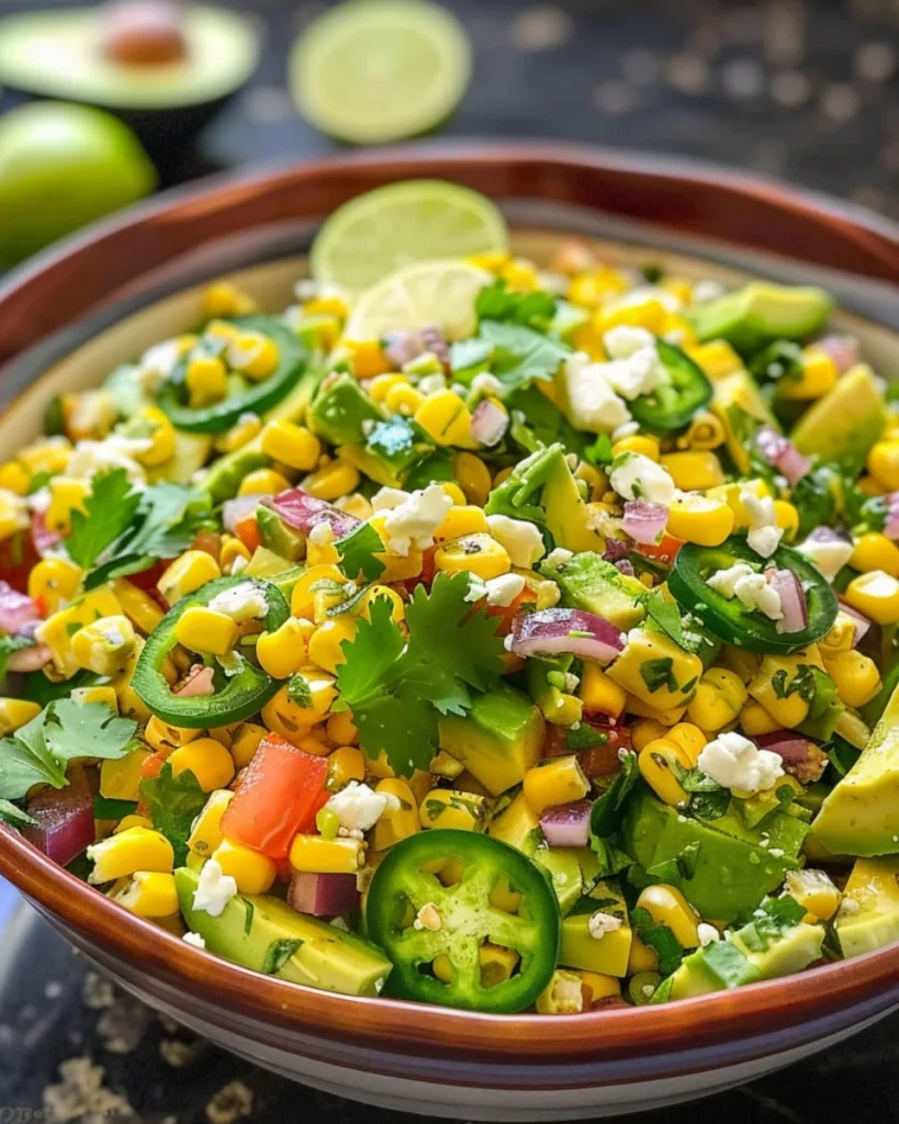 Avocado Corn Salad 4