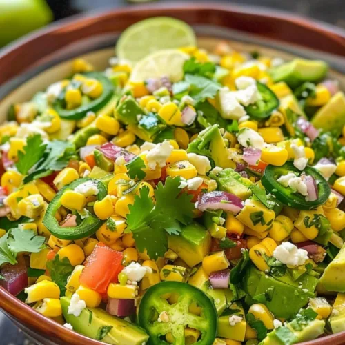 Avocado Corn Salad Recipe