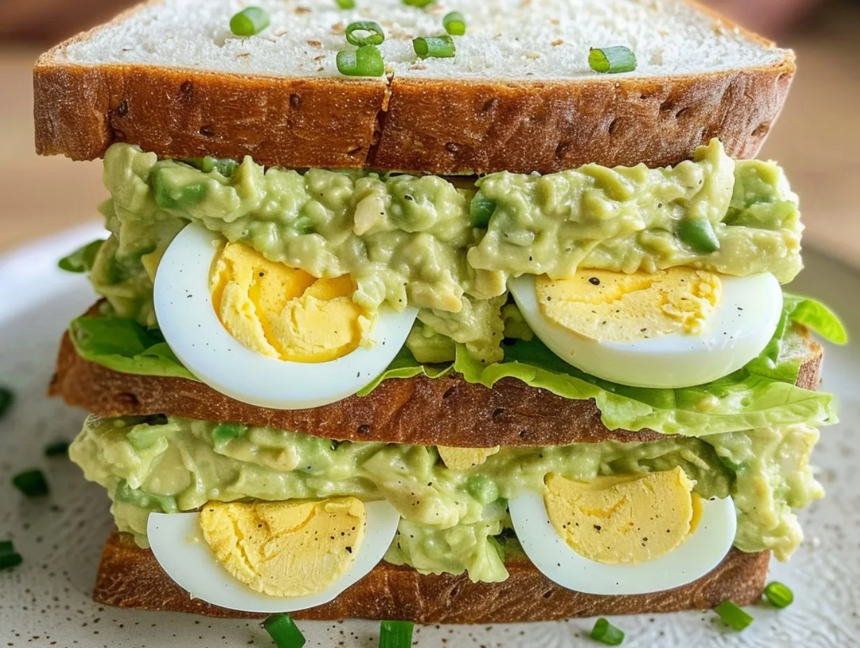 Avocado Egg Salad Sandwich