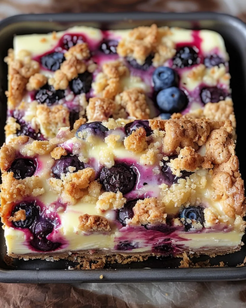 Blueberry Cream Cheese Bars 3