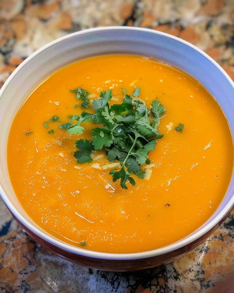 Carrot Ginger Soup Recipe 2
