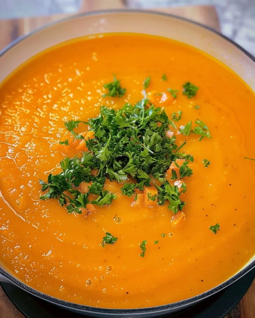 Carrot Ginger Soup Recipe 4