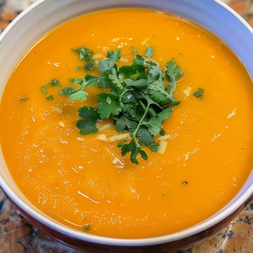 Carrot Ginger Soup Recipe 1