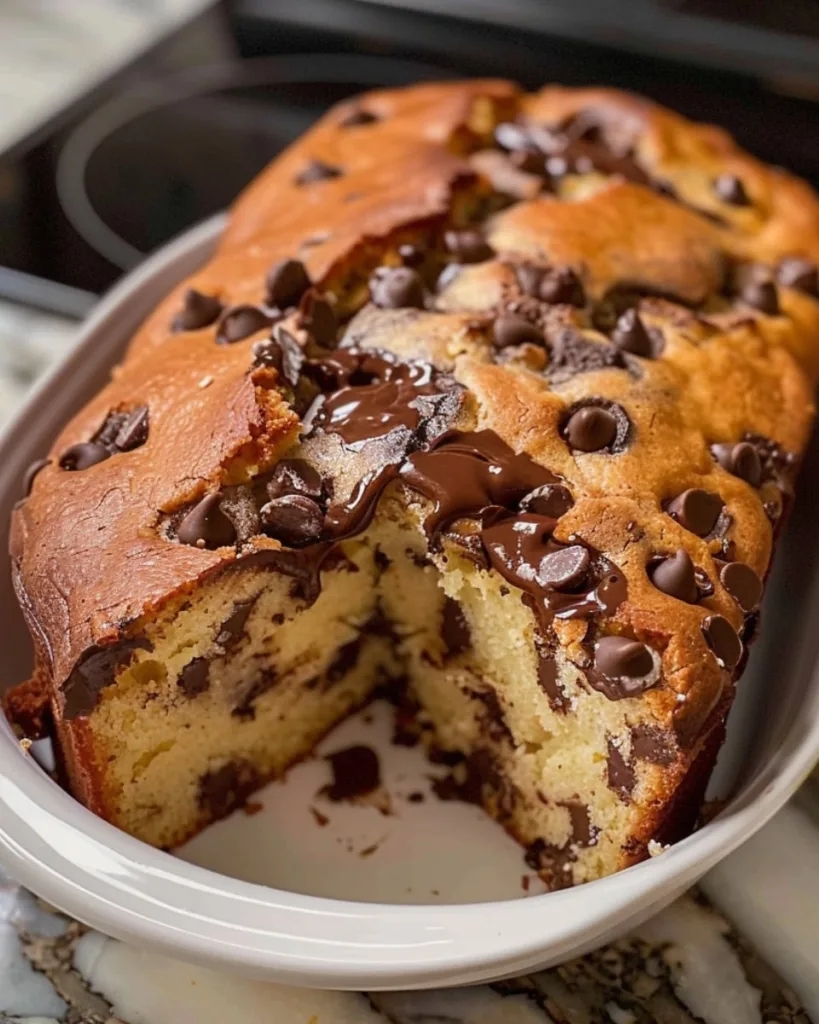 Chocolate Chip Pound Cake 3
