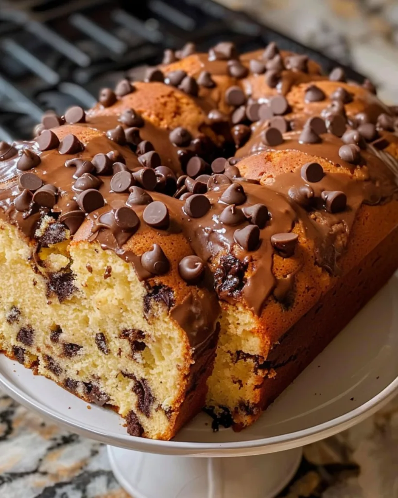 Chocolate Chip Pound Cake 4