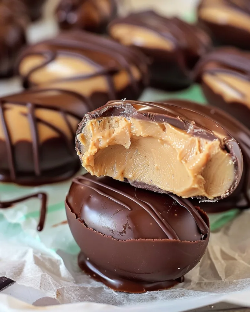 Chocolate Peanut Butter Eggs 1