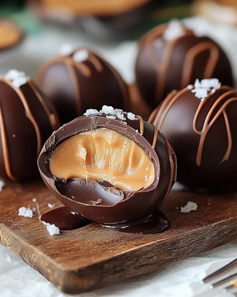 Chocolate Peanut Butter Eggs 4