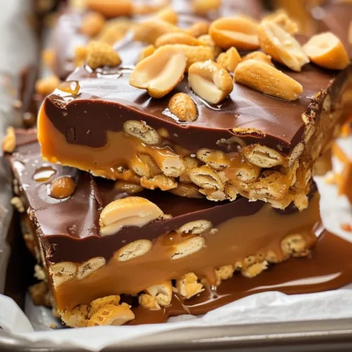 Homemade Snickers Bars Recipe