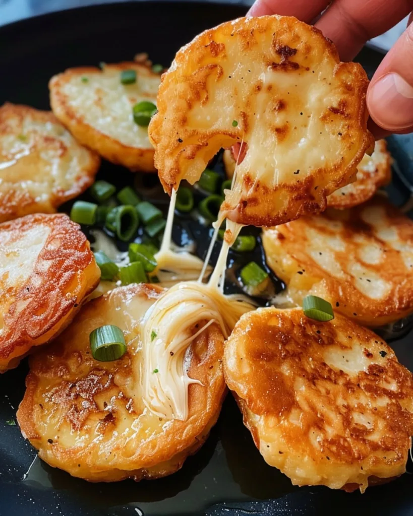 Korean Cheese Potato Pancake 3