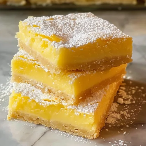 Lemon Bars Recipe