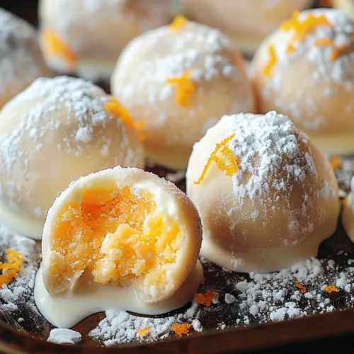 Orange Creamsicle Truffles Recipe