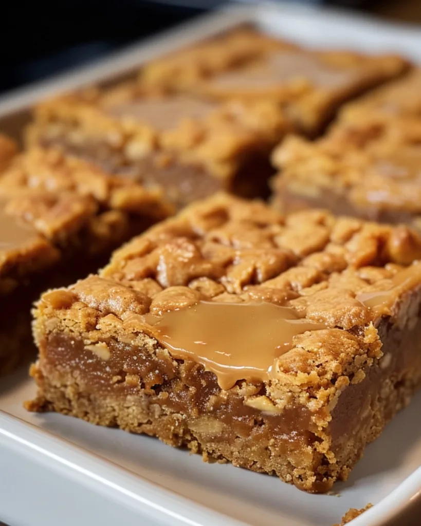 Peanut Butter Cookie Bars 1