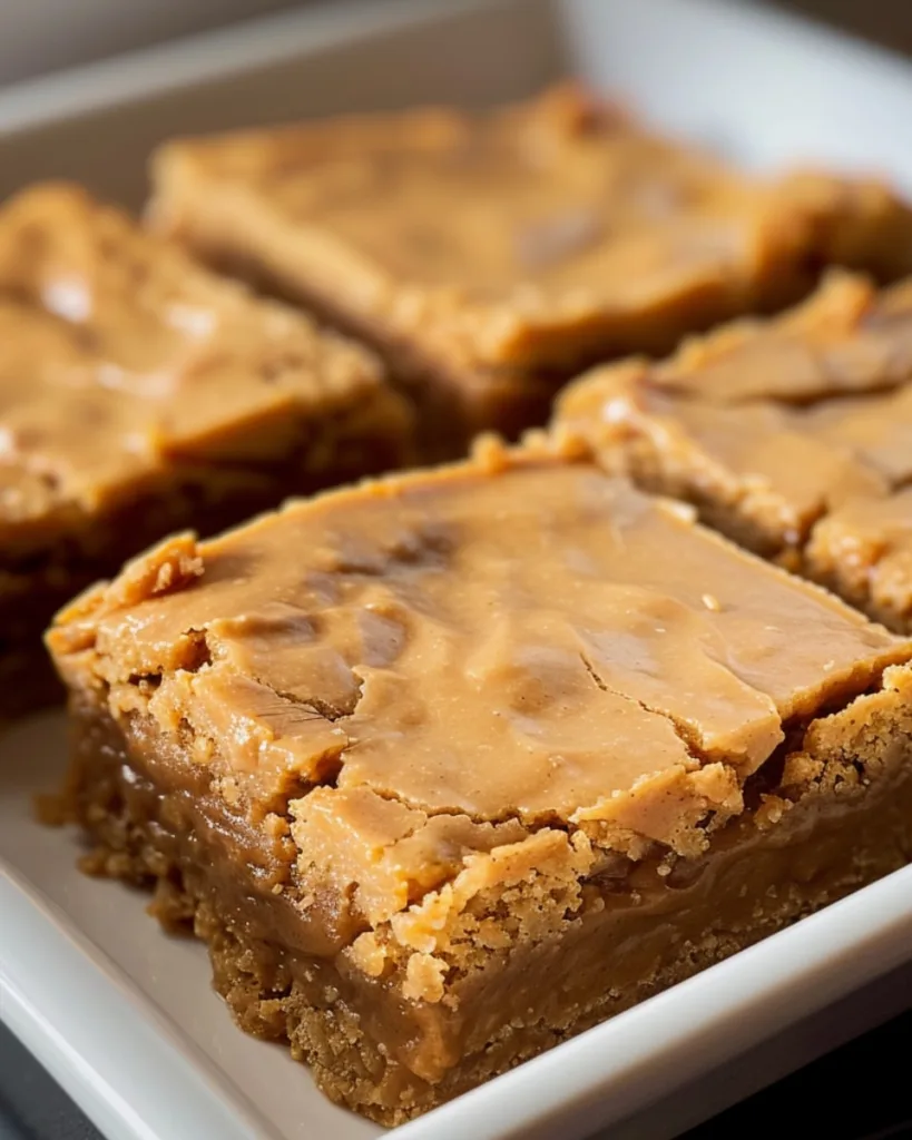 Peanut Butter Cookie Bars 3