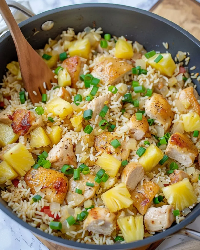 Pineapple Chicken and Rice 2