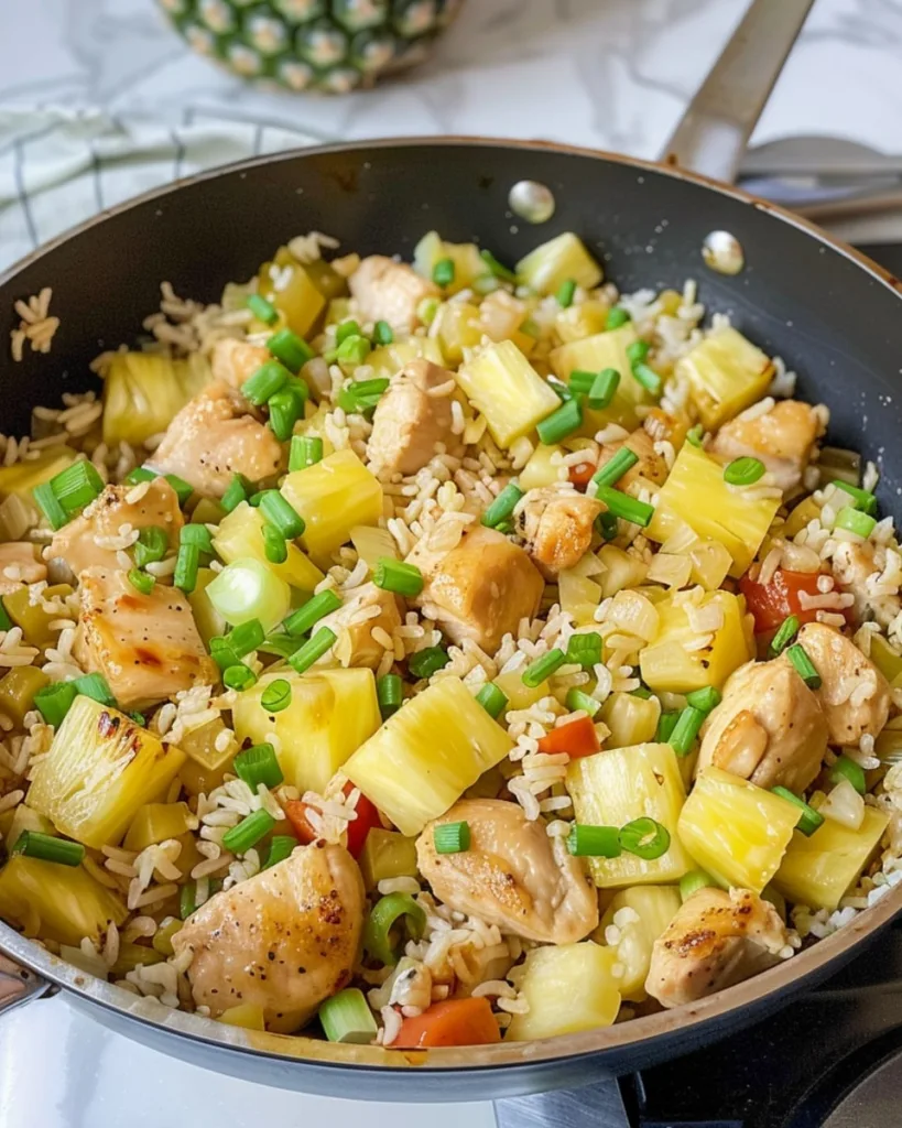 Pineapple Chicken and Rice 4