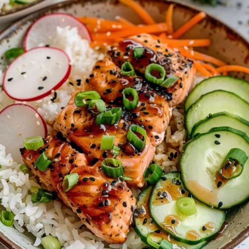 Salmon and Rice Bowl Recipe