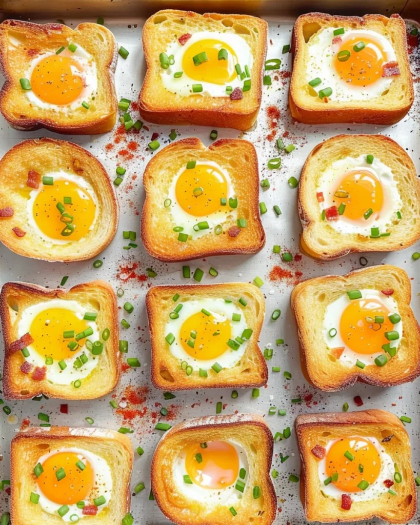 Sheet Pan Egg in a Hole 3