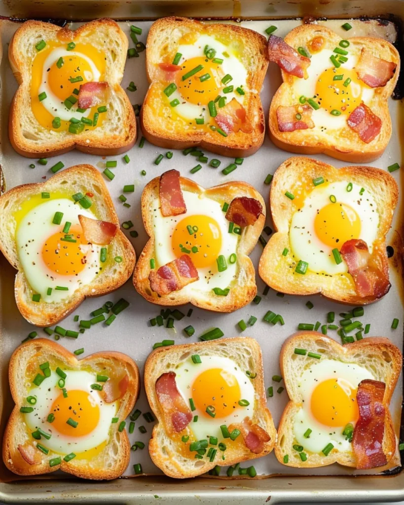 Sheet Pan Egg in a Hole 4