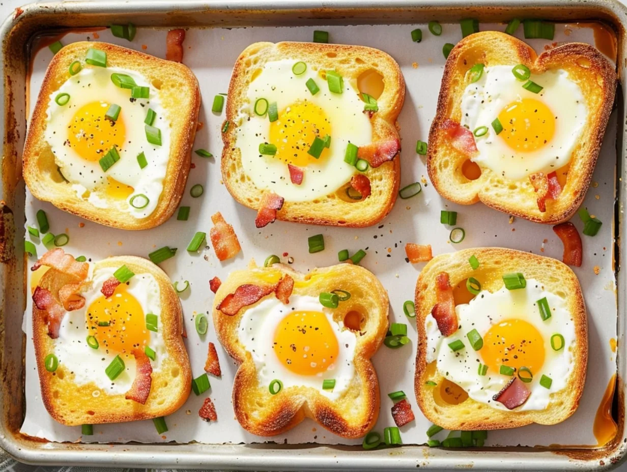 Sheet Pan Egg in a Hole