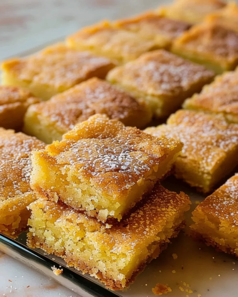 Snickerdoodle Bars 1