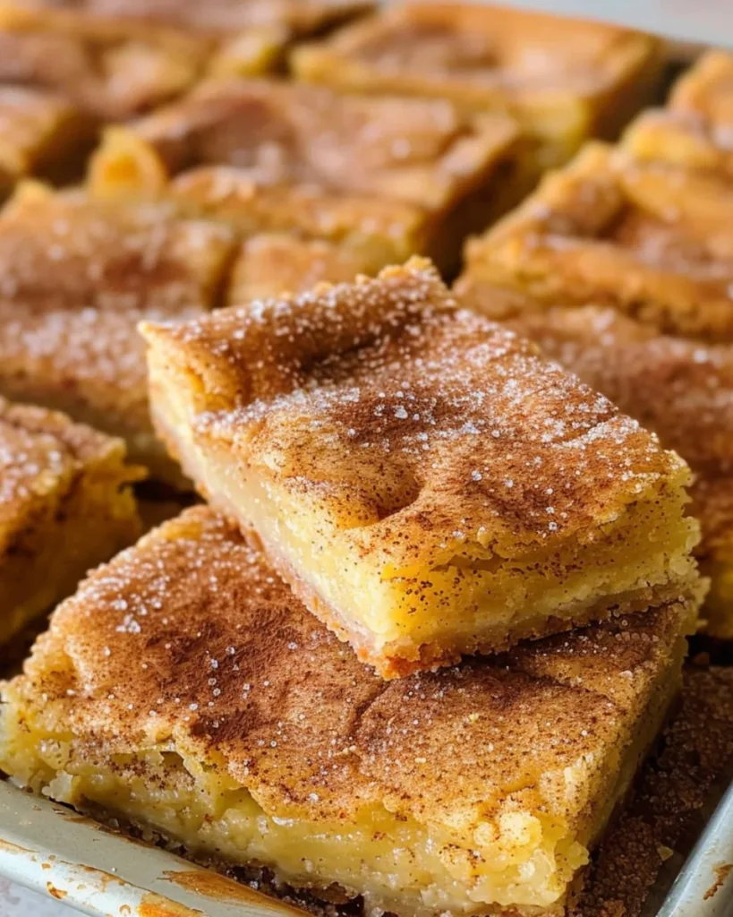 Snickerdoodle Bars 2