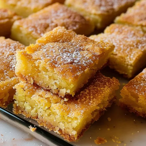 Snickerdoodle Bars Recipe