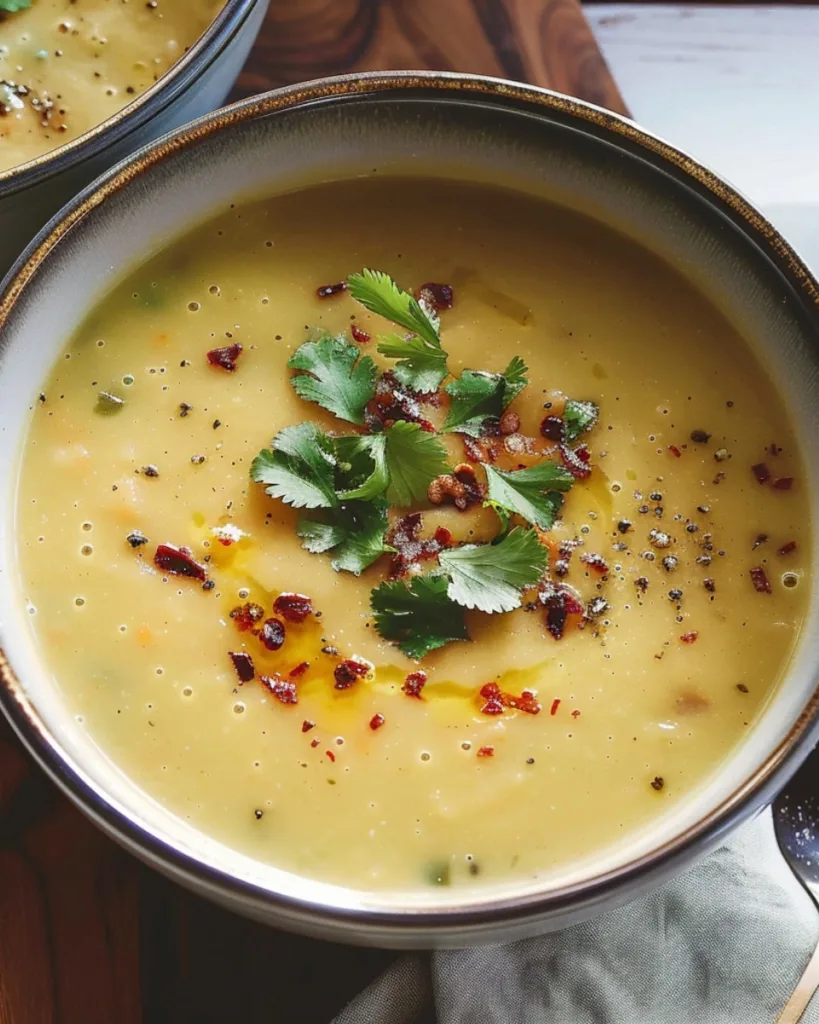 Spicy Parsnip Soup 2