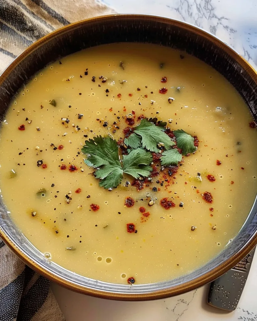Spicy Parsnip Soup 4