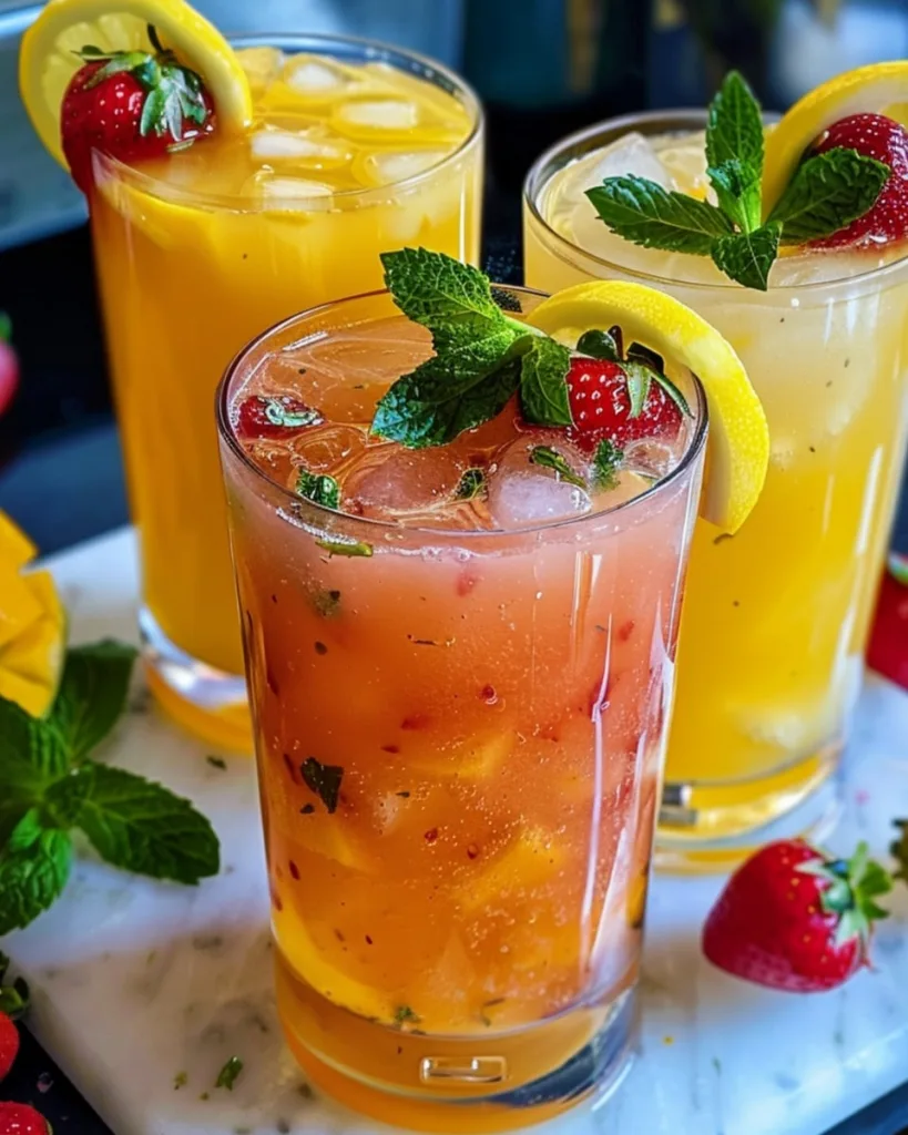 Strawberry Mango Lemonade 1