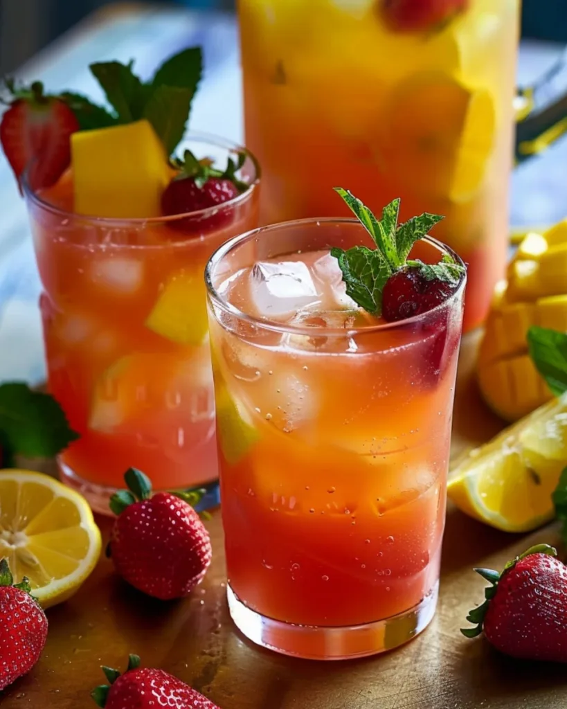 Strawberry Mango Lemonade 3
