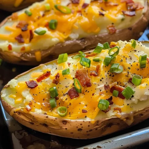 Twice Baked Potatoes Recipe