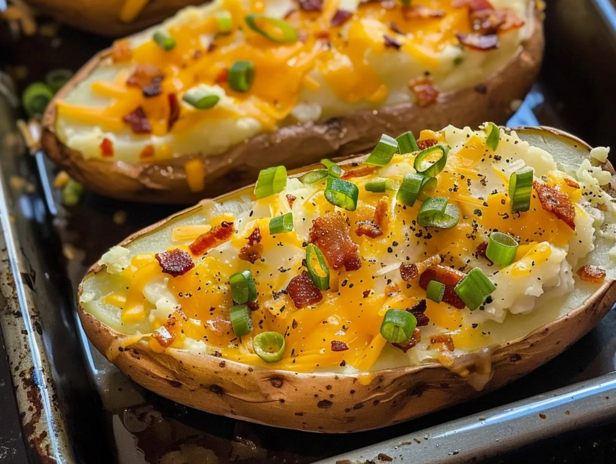 Twice Baked Potatoes Recipe