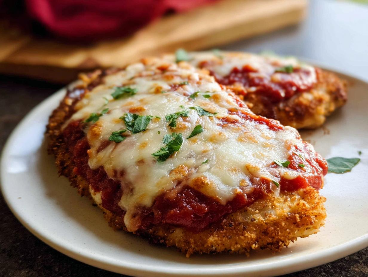 Air Fryer Chicken Parmesan