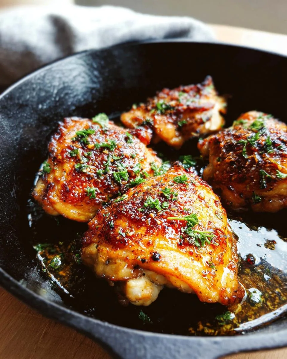 Baked Chicken Thighs - detail 3