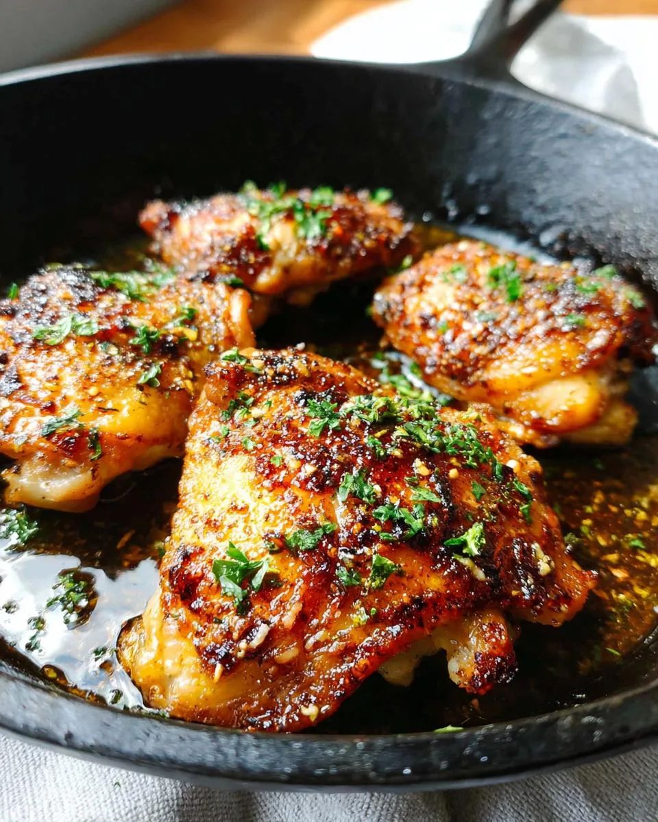 Baked Chicken Thighs - detail 4