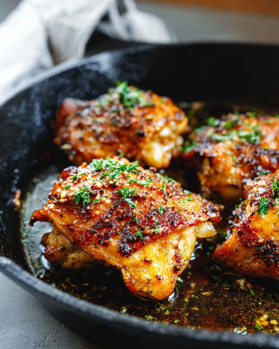 Baked Chicken Thighs - detail 5