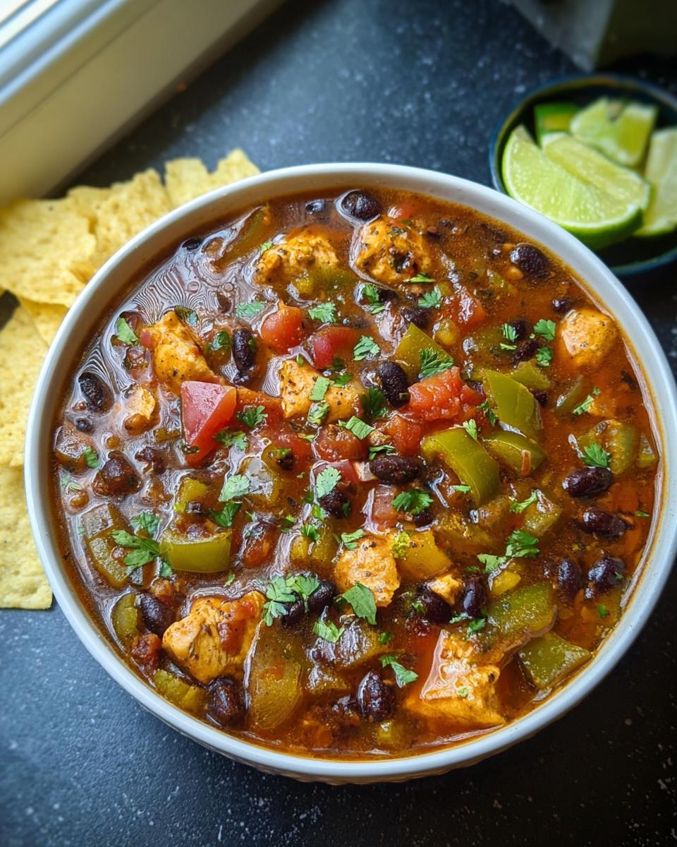 Black Bean Chicken Soup - detail 5