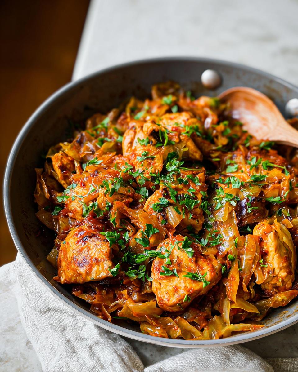 Chicken Cabbage - detail 1