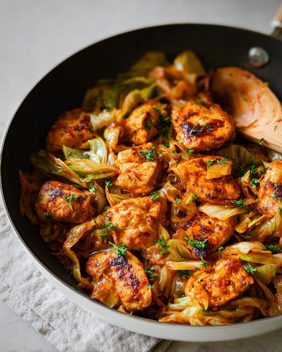 Chicken Cabbage - detail 2