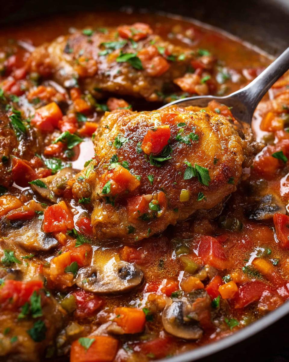 Chicken Cacciatore - detail 2