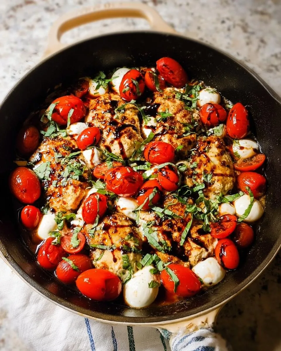 Chicken Caprese Skillet - detail 1