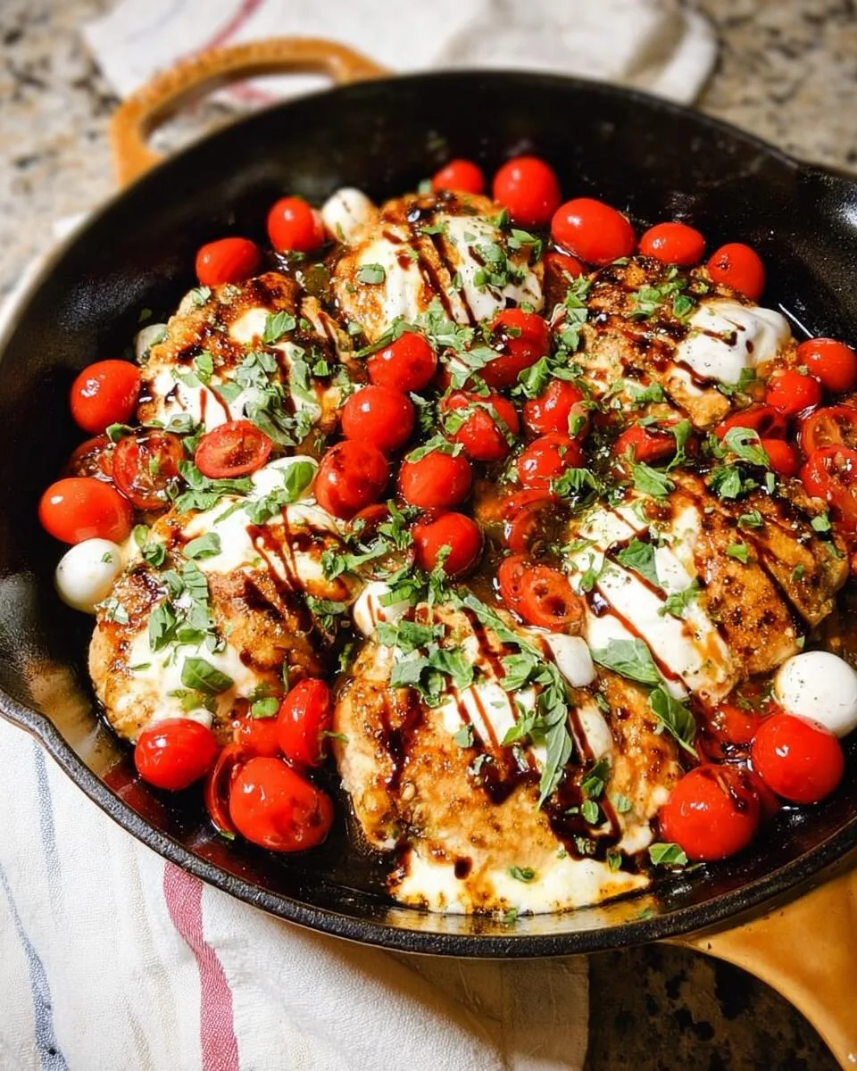 Chicken Caprese Skillet - detail 4
