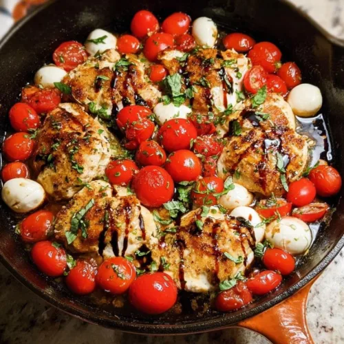 Chicken Caprese Skillet