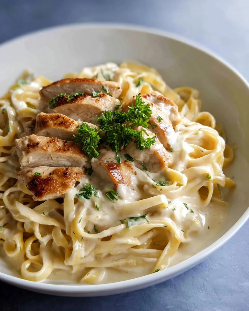 Chicken Fettuccine Alfredo - detail 2