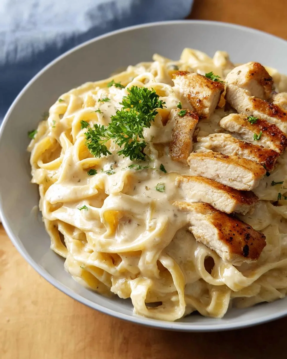 Chicken Fettuccine Alfredo - detail 4