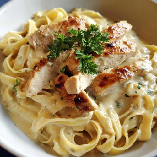 Chicken Fettuccine Alfredo