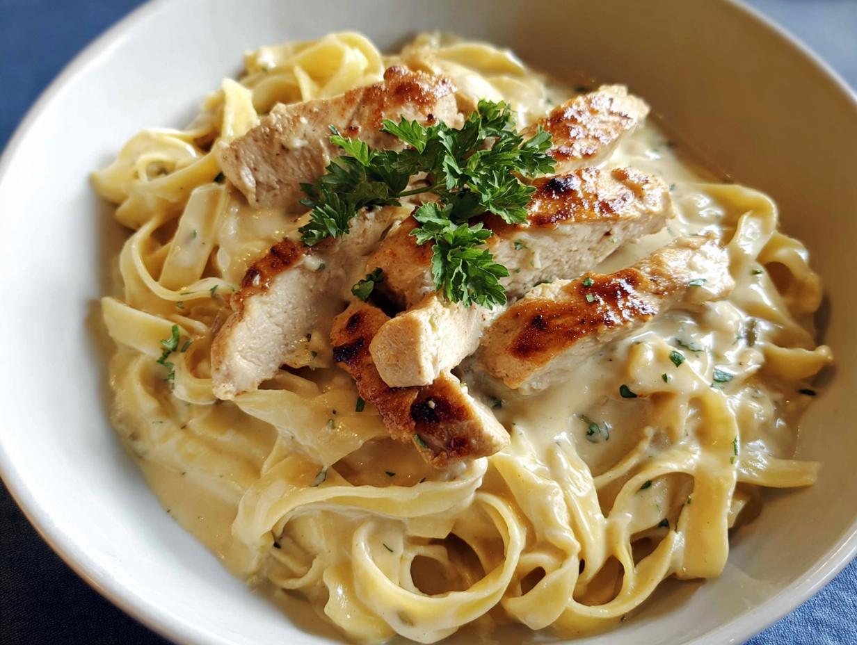 Chicken Fettuccine Alfredo