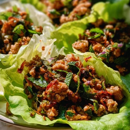 Chicken Larb