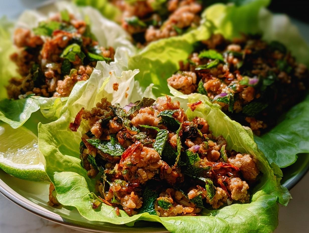 Chicken Larb