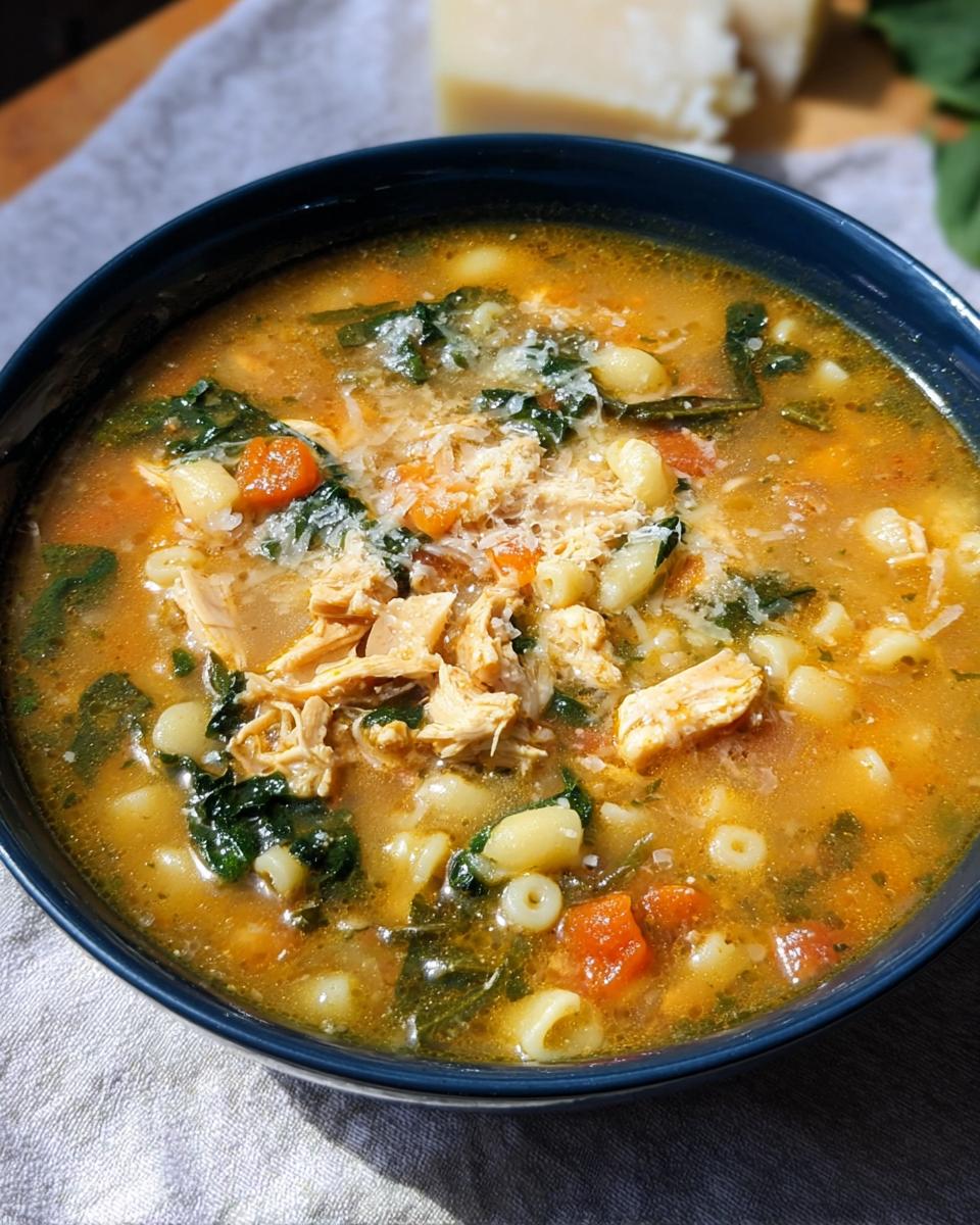 Chicken Parmesan Soup - detail 2